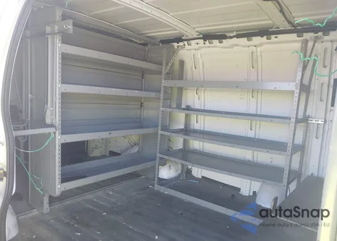 2013 Chevrolet Express 2500 Work Van from USA, damaged, VIN 1GCWGFCA9D1141338